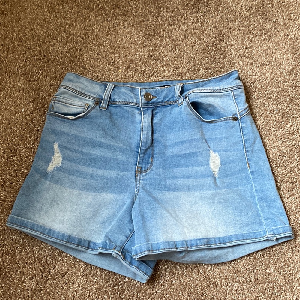 Fashionnova High Waisted Jean Shorts